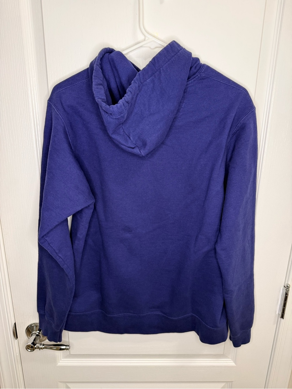 Women’s Blue "Horses Make Me Happy" Graphic Hoodie. Medium - Picture 2 of 6